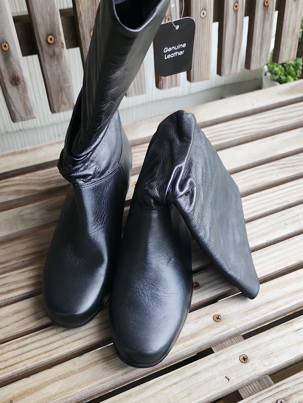 St.Johns Bay Ladies NEW Leather Boots